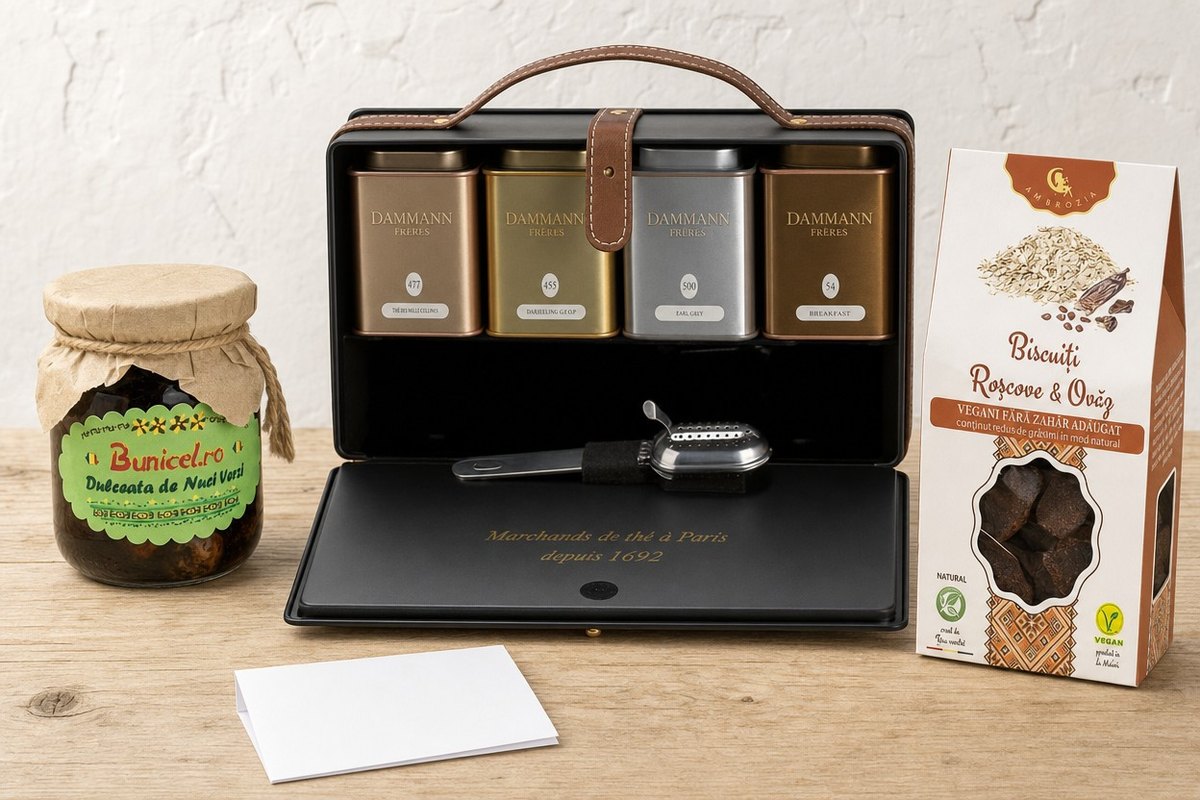 Set ceai Dammann Frères Frère Superbe, cu infuzor