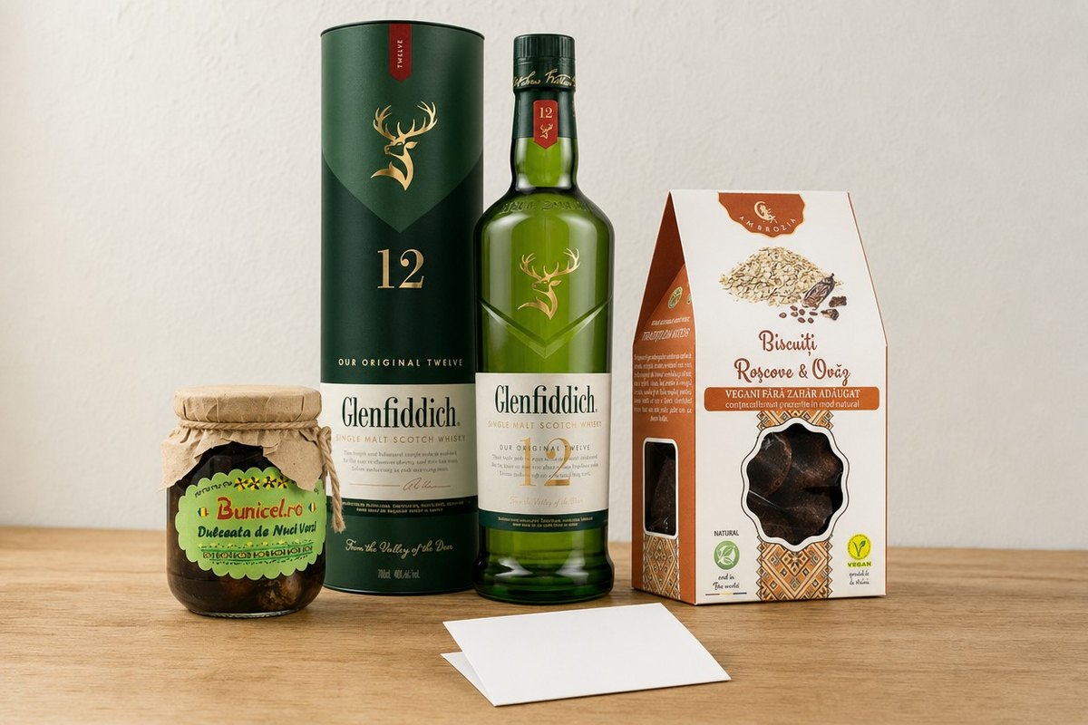 Whisky Glenfiddich 12 ani, 0,7 l