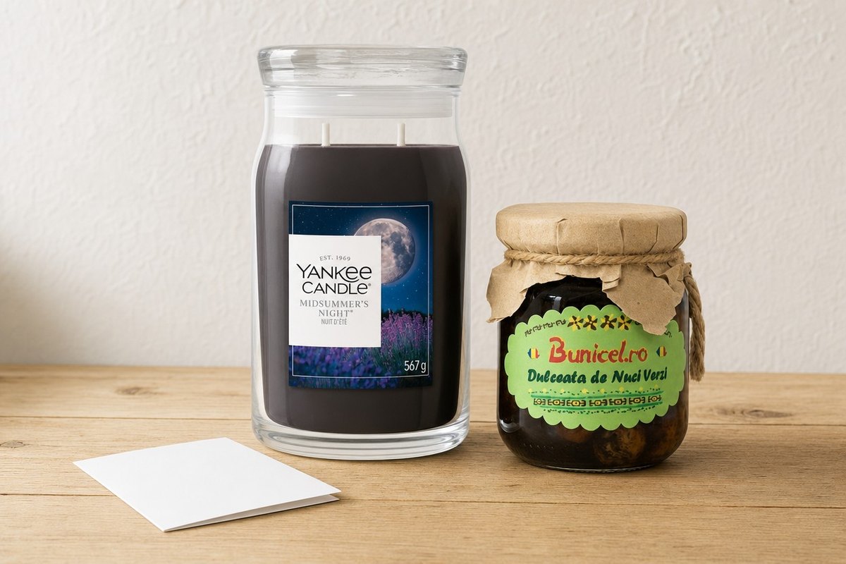 Lumânare Yankee Candle Signature, borcan mare